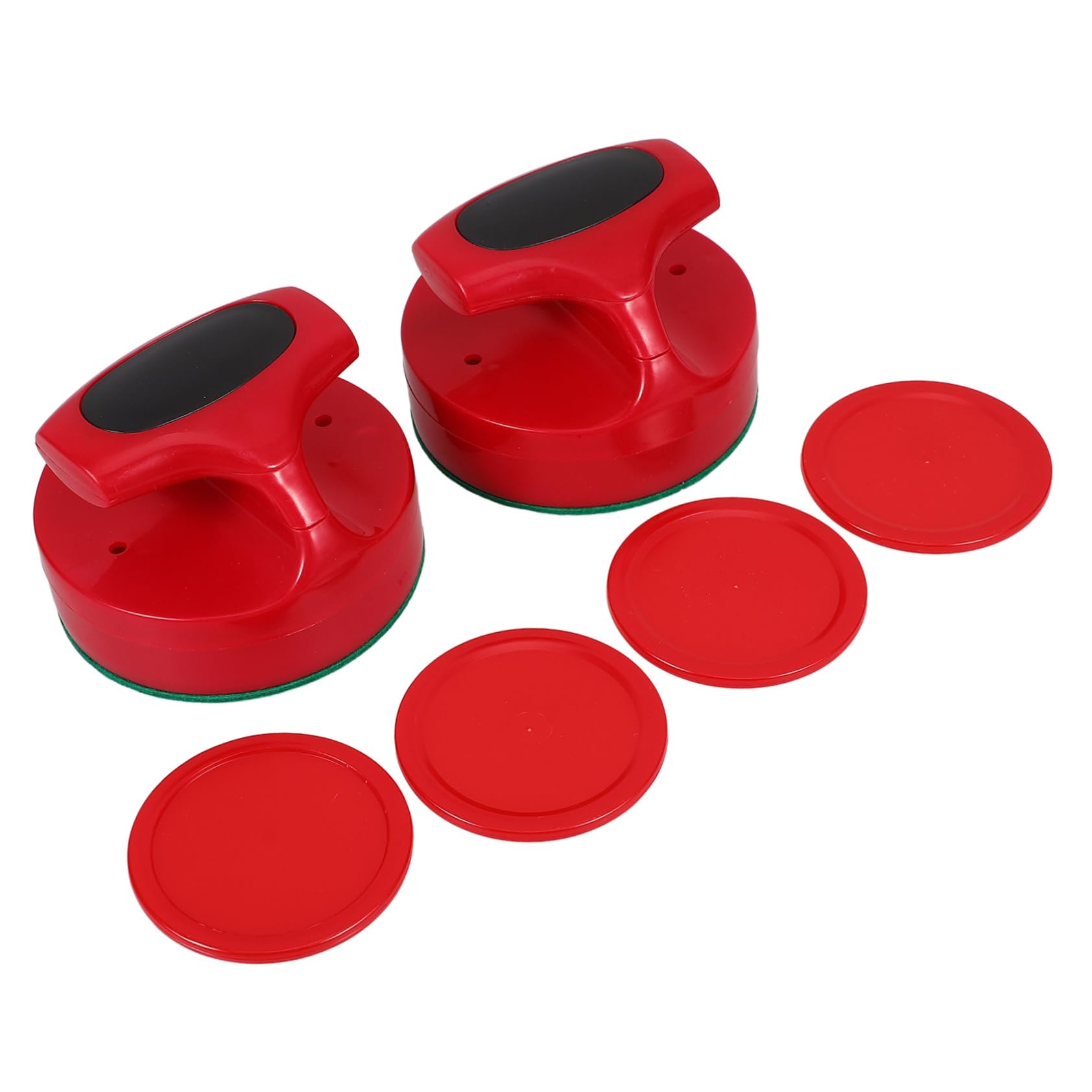 VICASKY Lot de 3 palets de hockey sur glace en plastique pour jeux de hockey sur glace - Accessoires d'expédition - Palets et palets de hockey sur glace