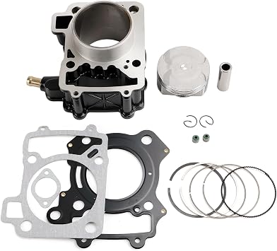 Topteng 72mm Cylinder Piston Gasket Top End Rebuild Kit 17MM For Bajaj Pulsar NS 200 2012-2023, Pulsar RS 200 2017-2023, Pulsar AS 200 2015-2016