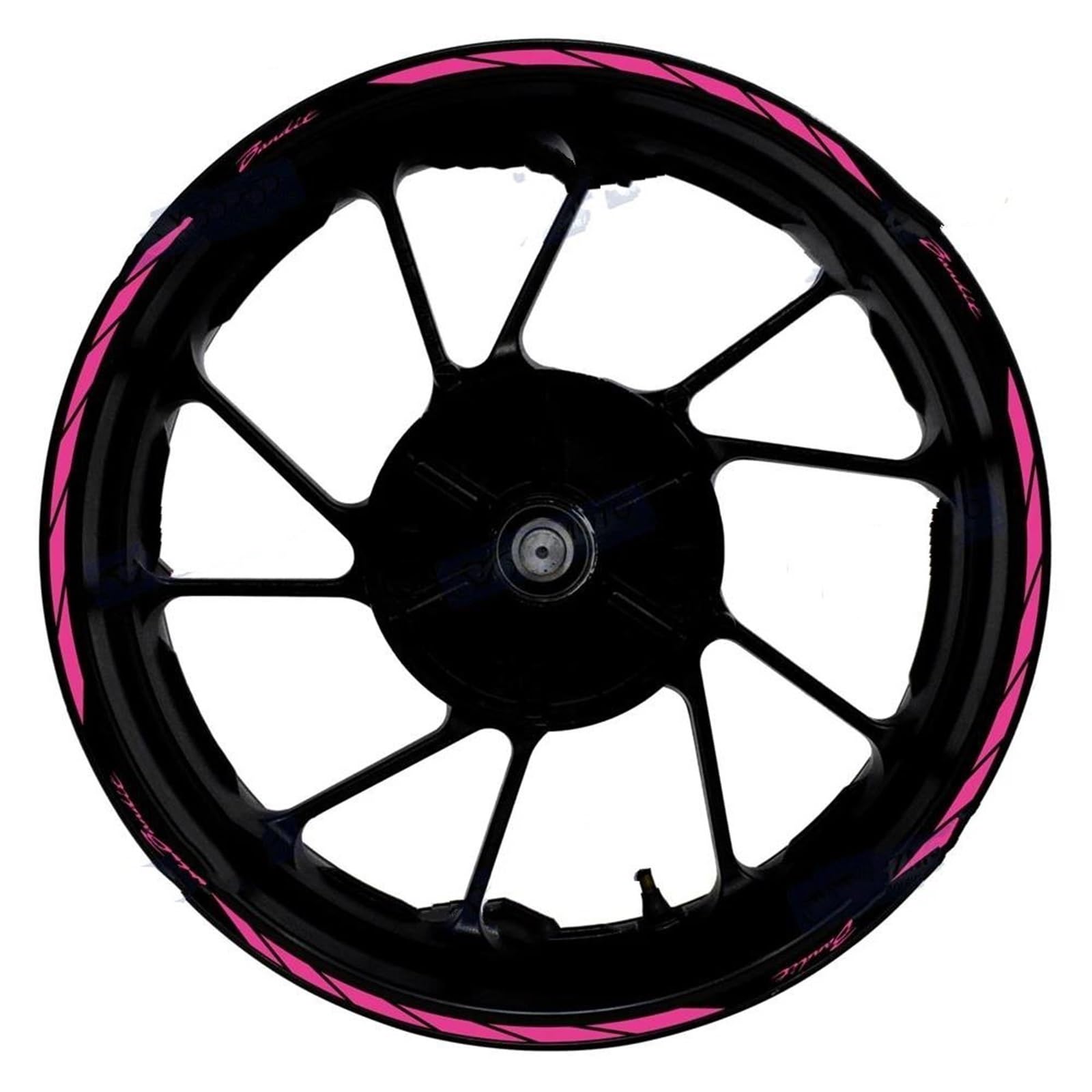 Liserets de jante course Suzuki Bandit : finition premium - 8