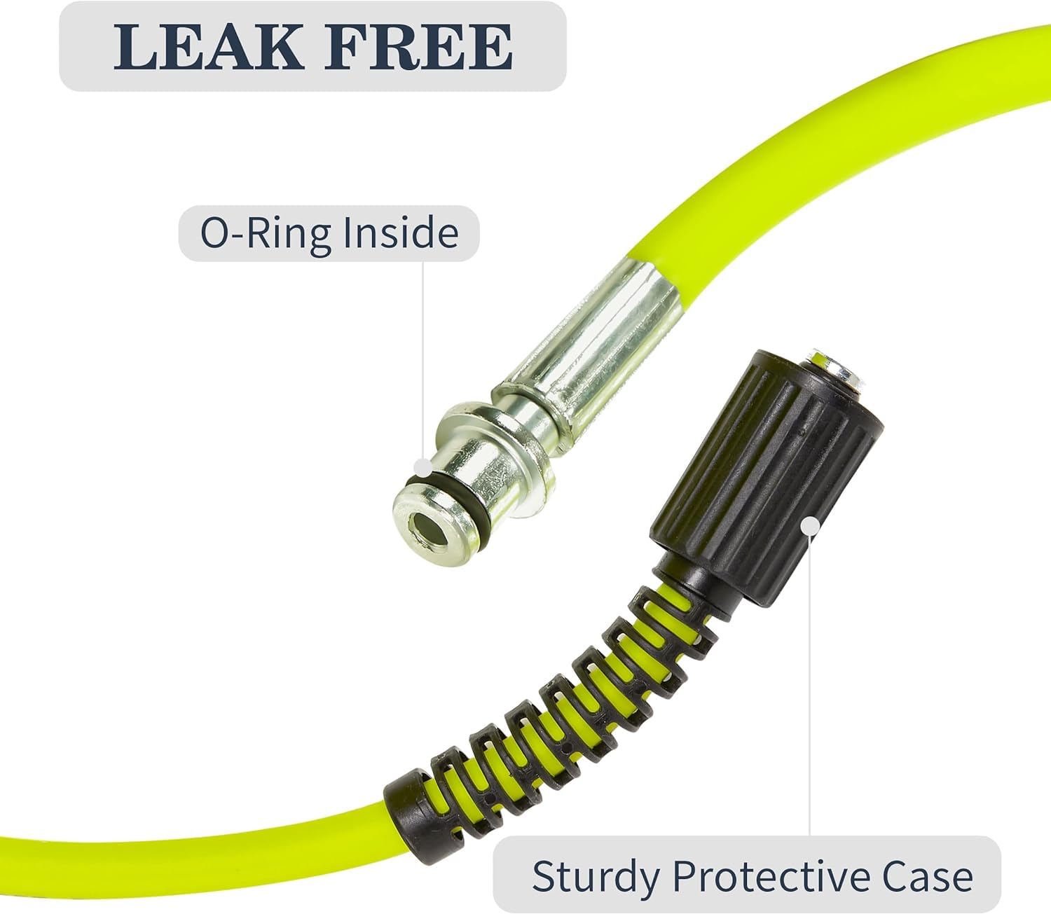 Tubo Idropulitrice 50 Piedi 3600 PSI - Ricambio Universale Con Raccordi M22 - Foto 11