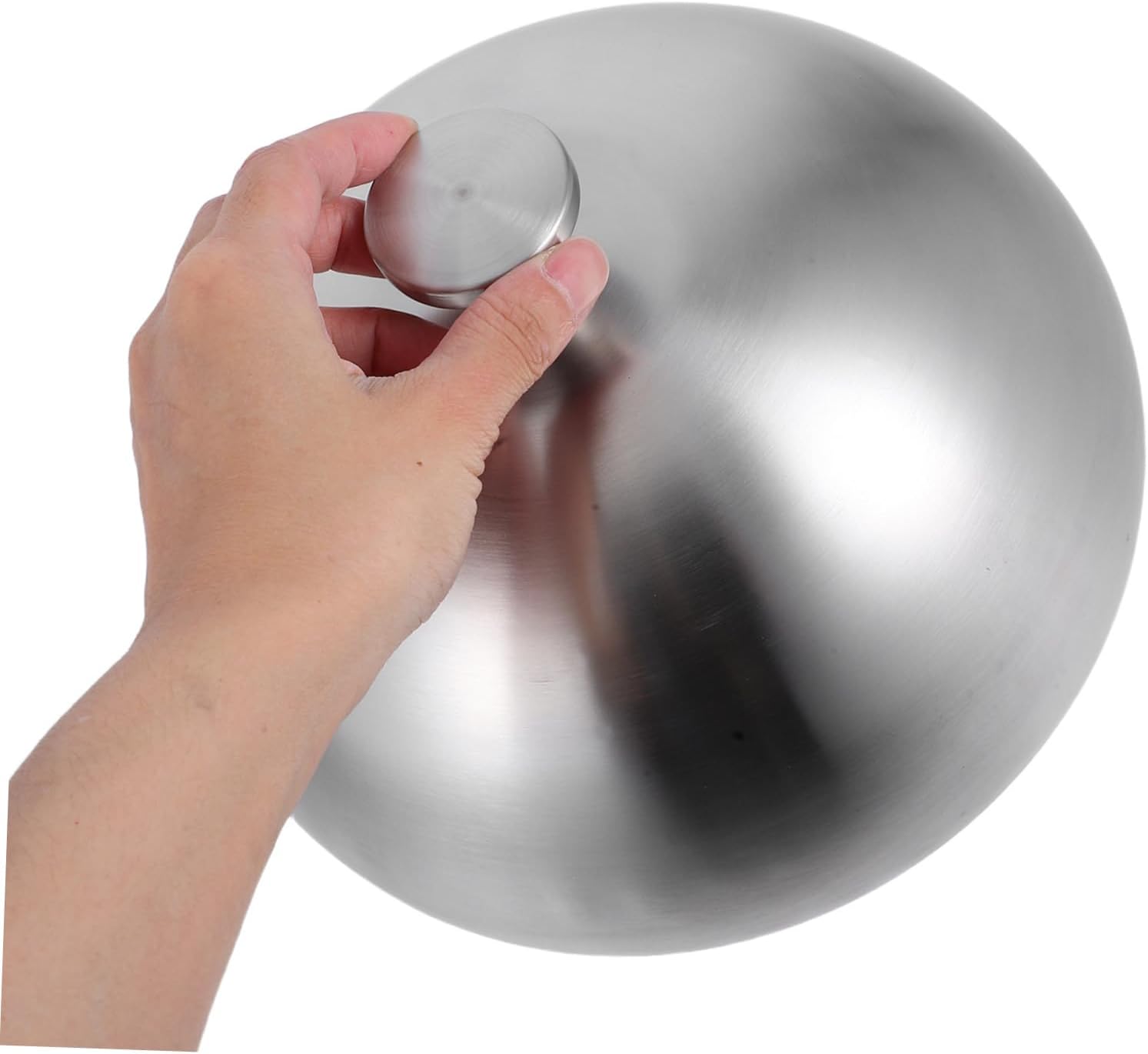 Generic Stainless Steel Food Dome Cover Round Steak Lid for Dust Protection Food Freshness for Home Restaurant Use Easy to Clean Multifunctional Kitchen Accessory