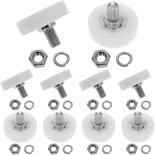 VAKTOK - Rodillo de cajón de archivador de polea de polea de posicionamiento Rodillo de posicionamiento de rodamiento de rueda de nailon Cajón de