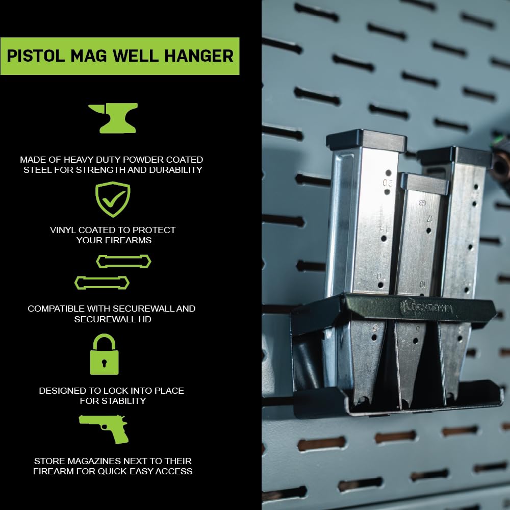 Lock Down Magazine Rack Snapklik.com : Lockdown Securewall Pistol Magazine Rack