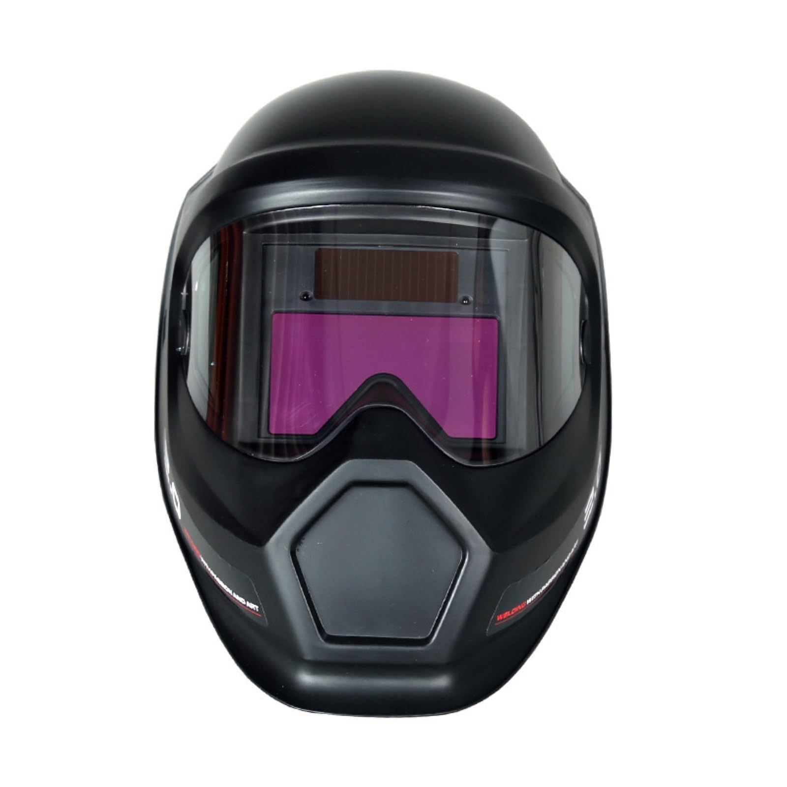 Solarelektrischer Schweißhelm mit automatischer Verdunkelung