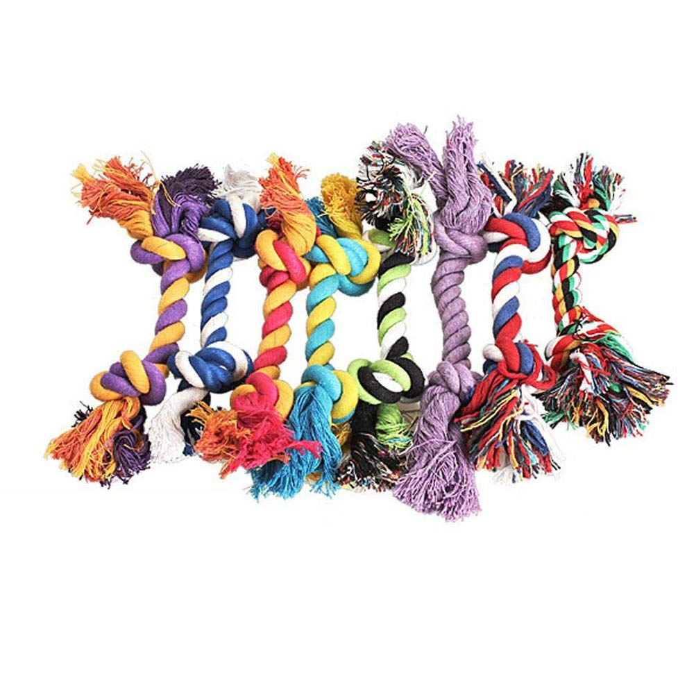 Pindia Durable Washable Chew 2 Knot Rope Toy for Small to Big Dogs - Random Color (B07SC1YNT8) Amazon Price History, Amazon Price Tracker