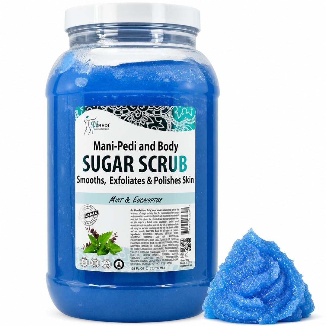 SPA REDI Exfoliating Sugar Body Scrub with Glycolic Acid