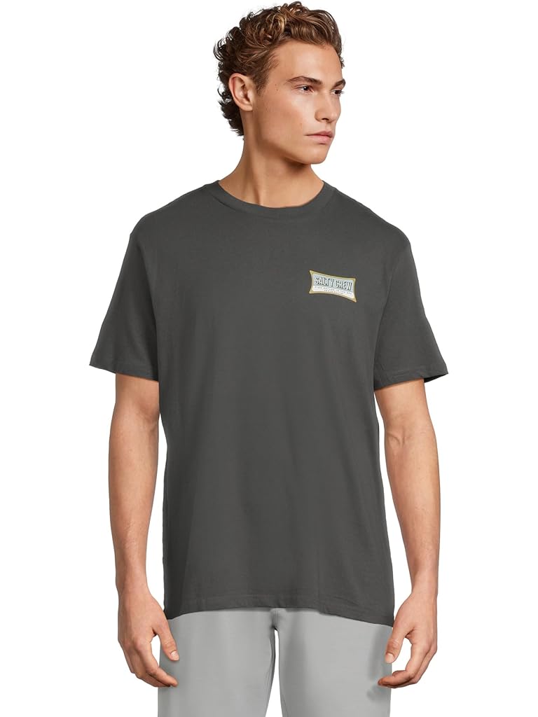 Gray Salty Crew Essential Classic Short Sleeve Tee