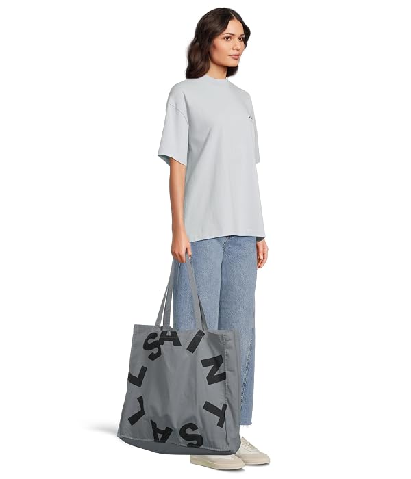 AllSaints Men's Handbags Large Tierra Totebag Stonewash Blue by AllSaints - Used condition - Image 2
