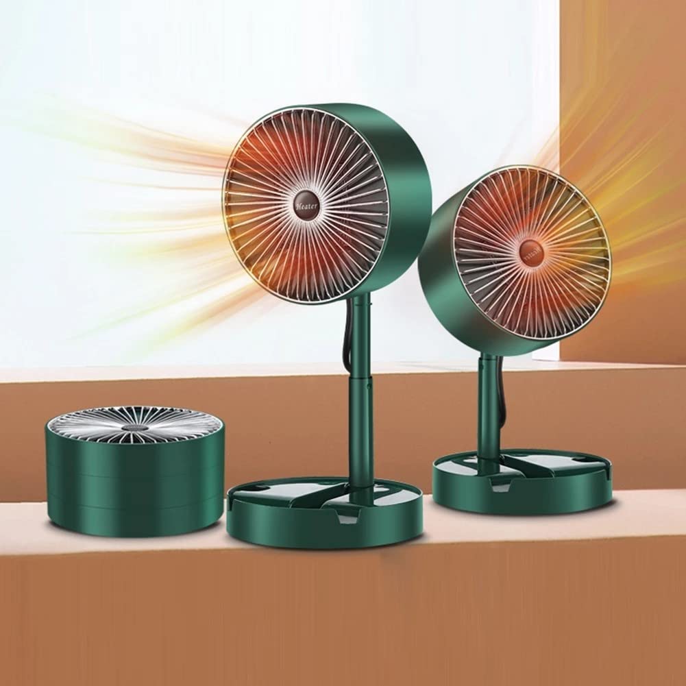 FURLOU 1000 W, dwustopniowa, regulowana elektryczna dmuchawa grzewcza z dwoma biegami, dmuchawa ciepłego powietrza