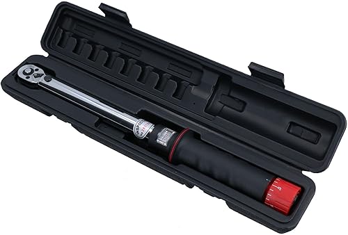 Llave dinamométrica de accionamiento de 14" bidireccional izquierda derecha 6-30Nm U.S.PRO AT436