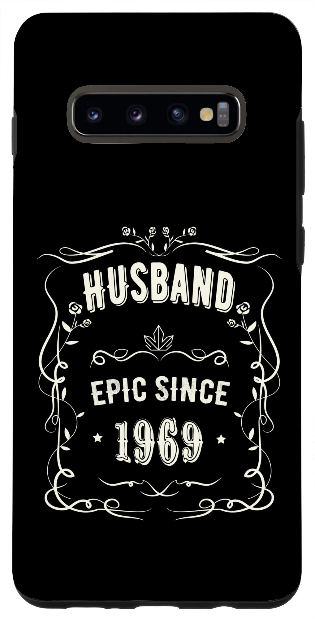 Galaxy S10+ 55th Anniversary Present Husband Est 1969 Year Married 55yh Case
