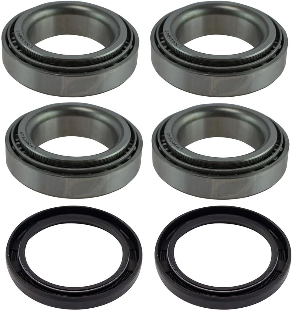 TRQ Front Wheel Bearing & Seal Kit Compatible with 86-95 Samurai