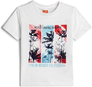 شورت مطبوع برسمة نخيل للأطفال البيبي من كوتون (عبوة من قطعة واحدة)