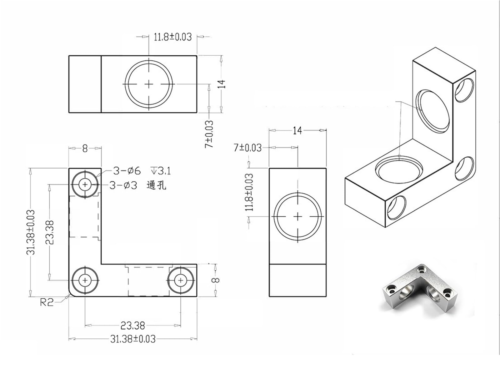Winkelgetriebe 90-Grad-Mikro-Lenkgetriebe, rechtwinkliger Kommutator, 1:1-Getriebe, Kegelrad, 4 mm, 5 mm Welle, DIY, statische Änderung Getriebelenkung(5mm to 5mm shaft)