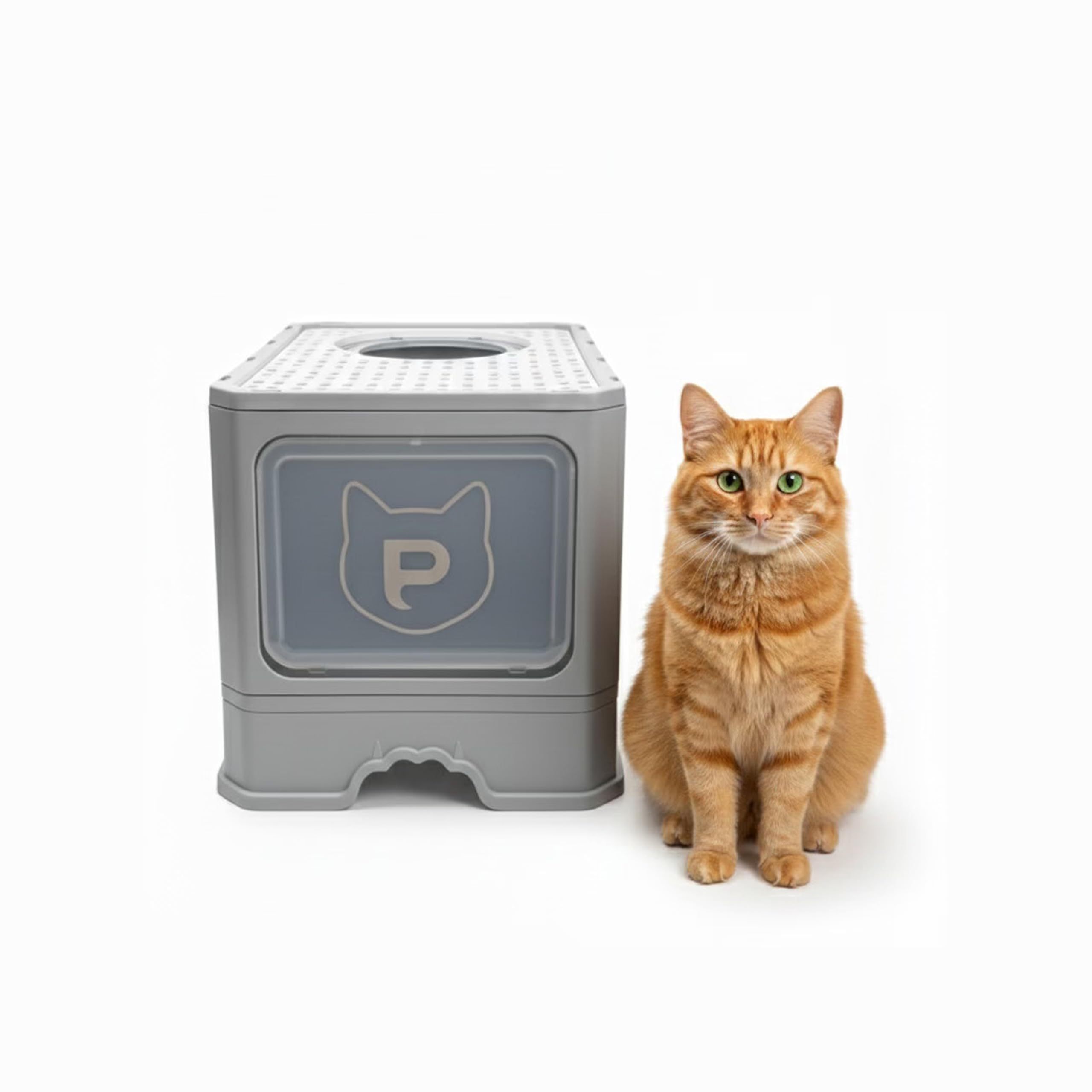 Arenero Gato Cerrado Premium – Sin Olores con Filtro de Carbón, Diseño Elegante, Bandeja Extraíble Fácil Limpieza, Incluye Pala – TruePetify