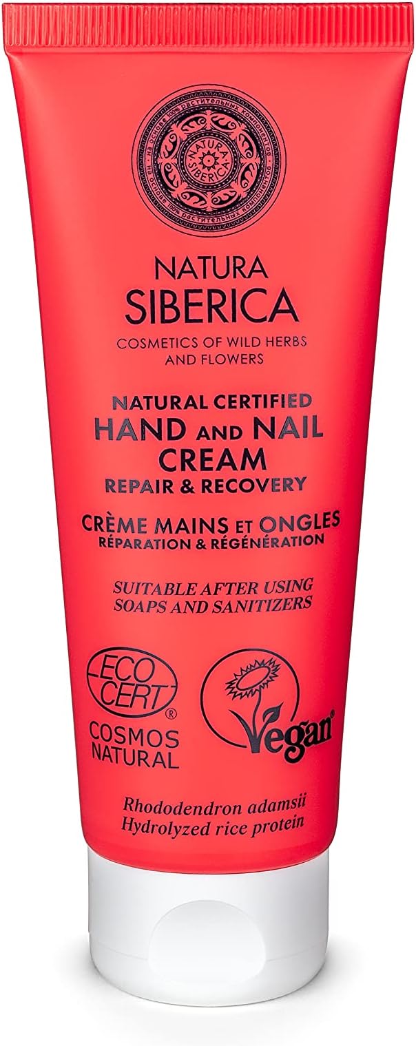 certified hand and nail cream - Repair & Recovery Red