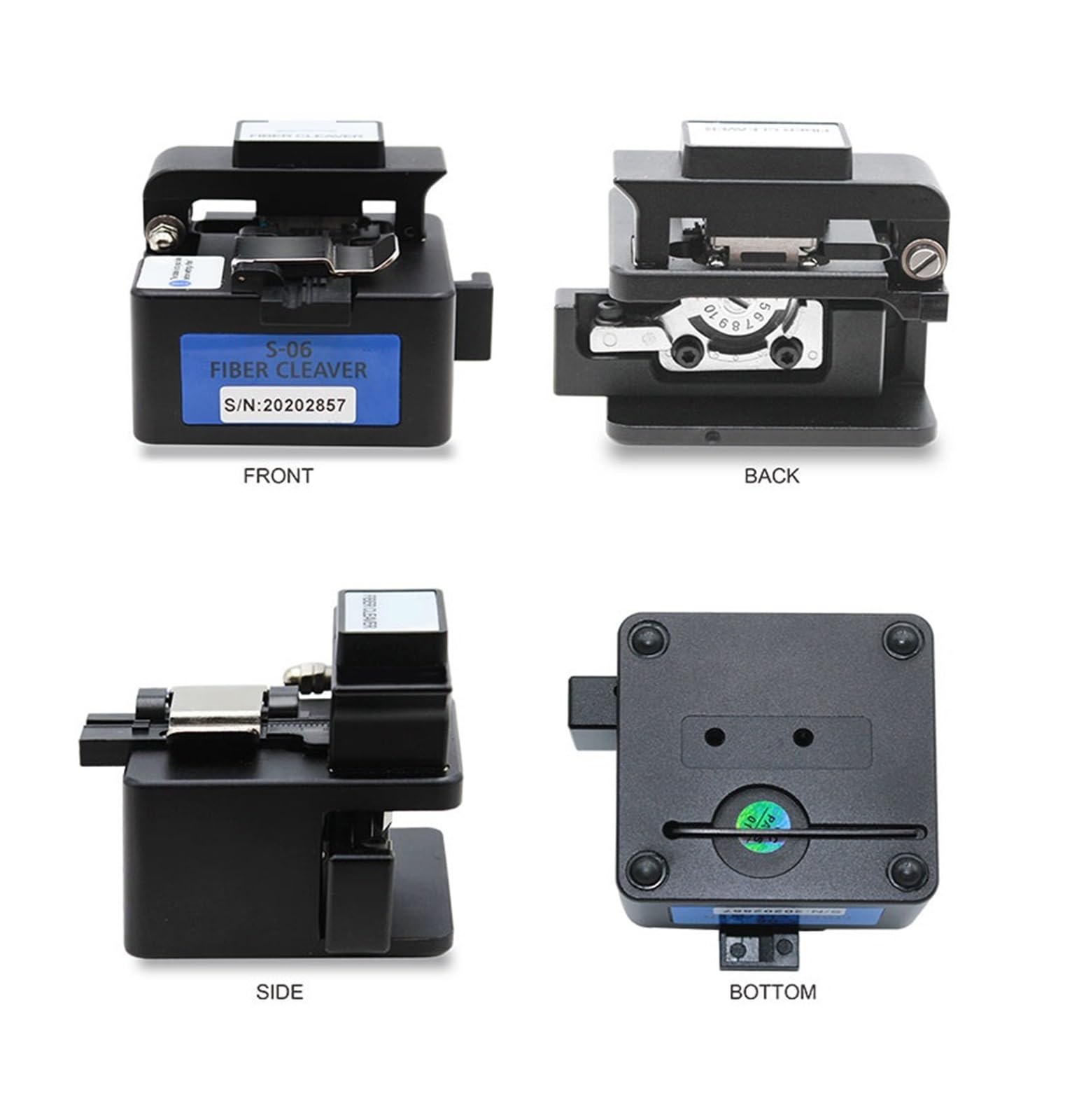 Narzędzie do cięcia i zdejmowania izolacji ze świa S06 Fiber Optical Cleaver Optic Cutter Knife Maszyna do cięcia FTTH Użyj Cold Connection Cutting
