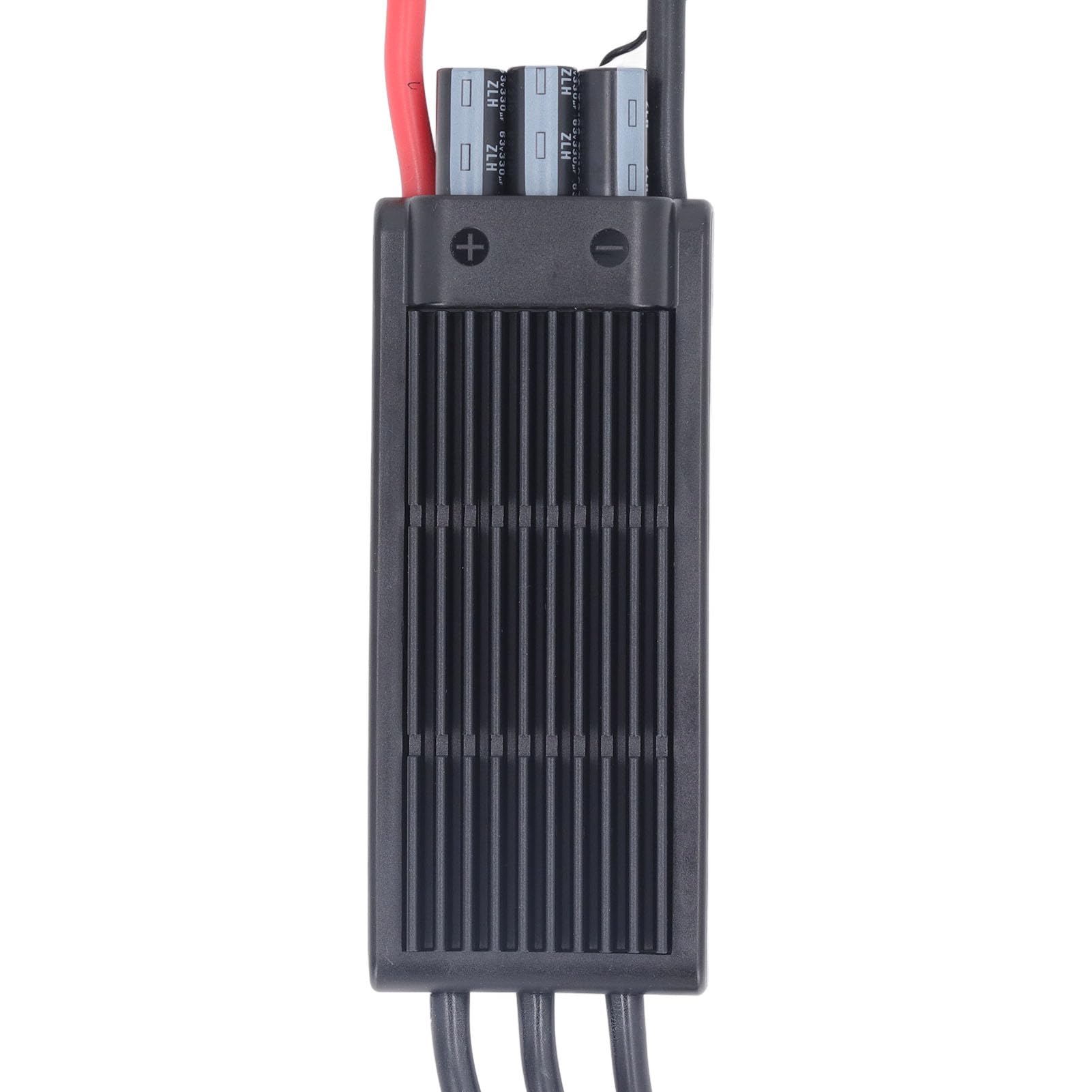 Drfeify 150 A Bürstenloser ESC, Aluminiumlegierung, RC-Drohne, Bürstenloser ESC 5 Bis 12 S, 170 A Spitzengeschwindigkeit, Schnelle Gasannahme, Mehrfachschutz für RC-Flugzeug-Hubschrauber,