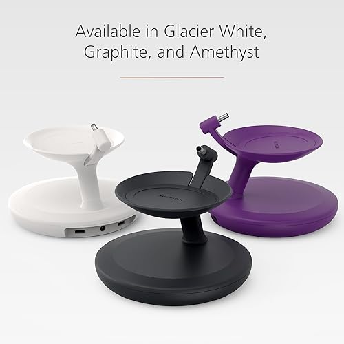 Miniatura 8 de Soporte con puertos de carga USB-C para Echo Dot Max, completamente nuevo, Made for Yaxa