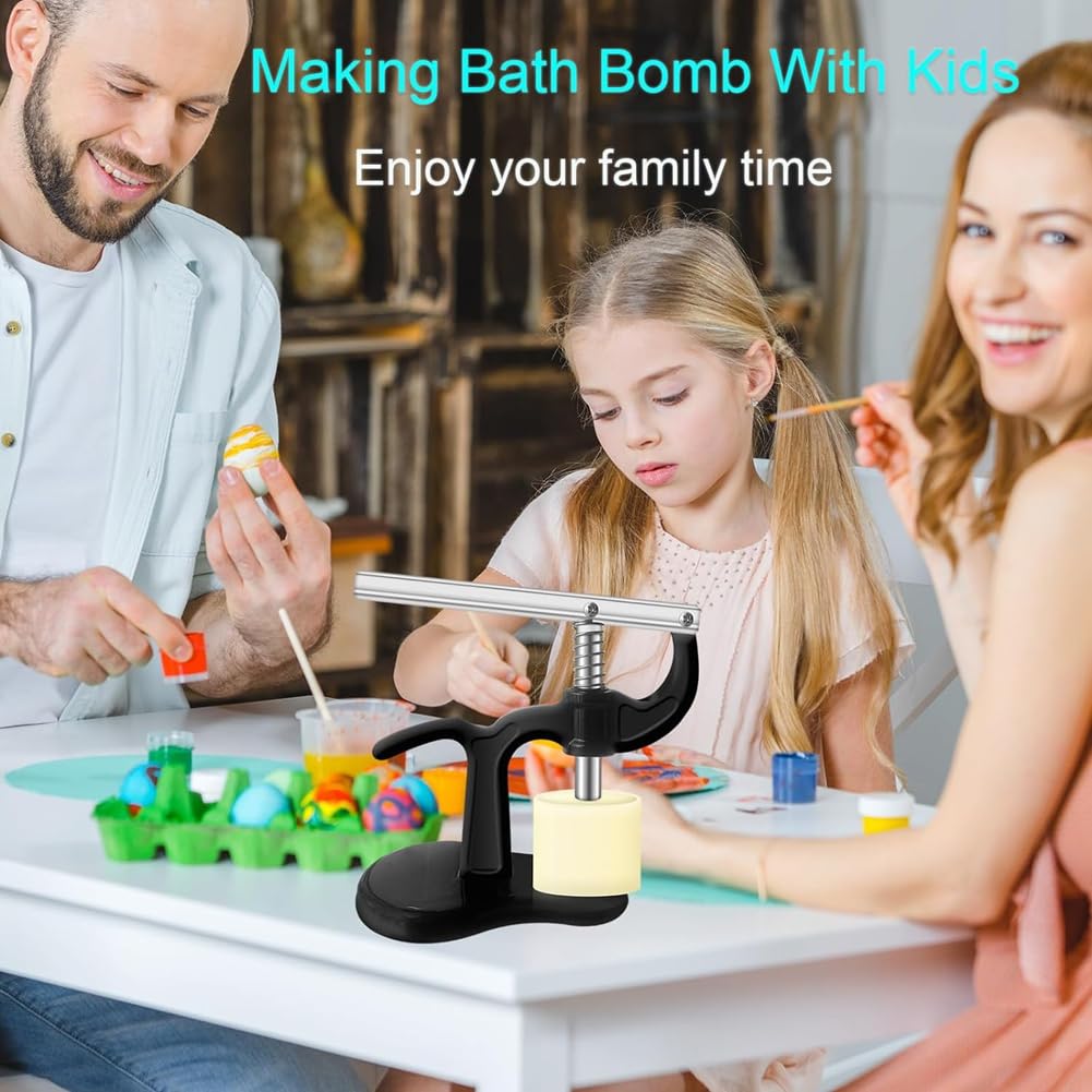Set di stampi per bomba da bagno con un set di stampi per , pressa, strumenti per bomba doccia, stampo e pressa fai da te