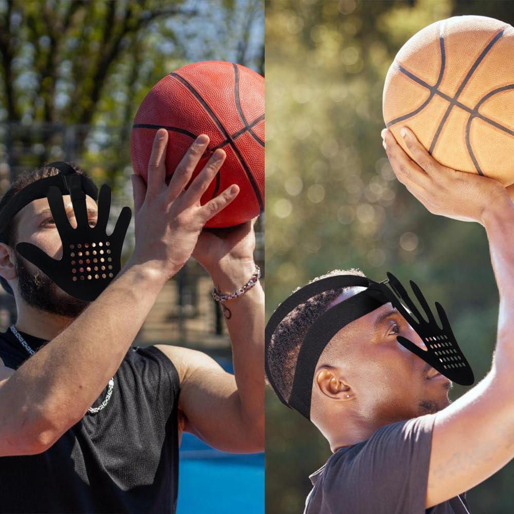 Masque Défensif de Basket-Ball, Protection du Visage de Basket-Ball, Casque d'entraînement Basket-Ball Réglable, équipement Entraînement Défensif pour l'entraînement au Tir et au Dribble