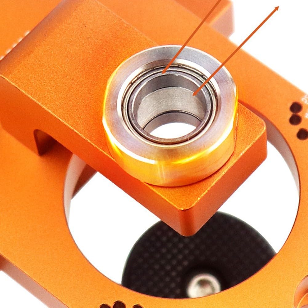 Tools Plus - Instalación de gabinete en 1025 mm de grosor, con abridor de posicionamiento de cadena para carpintería, adaptable, kit de plantilla de perforación de bisagra de 35 mm