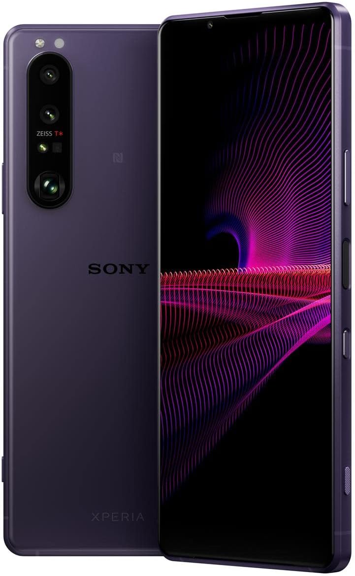 Xperia 1 III 256GB 5G Factory Unlocked Smartphone, Violet [U.S. Official w/Warranty]