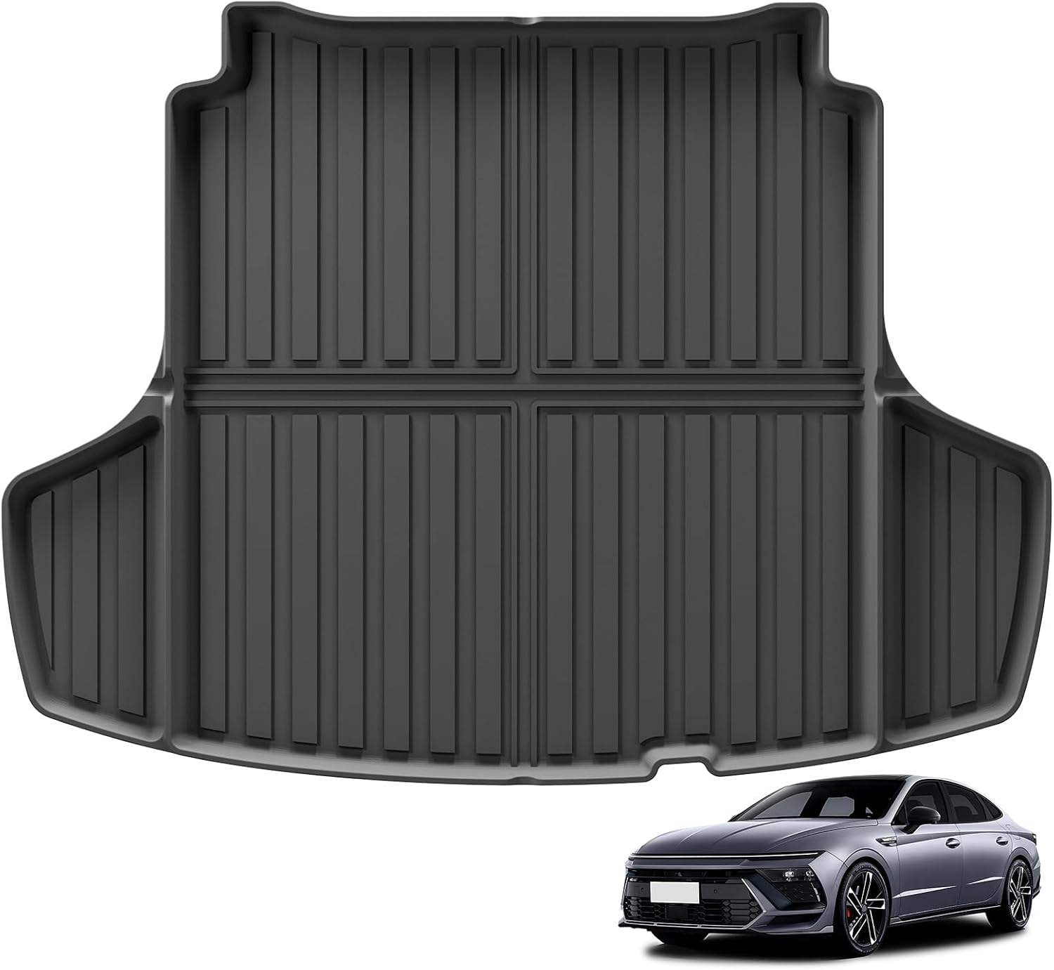 Amazon.com: SMABEE Original 2025 Sonata Cargo Liner, Custom Fit for ...