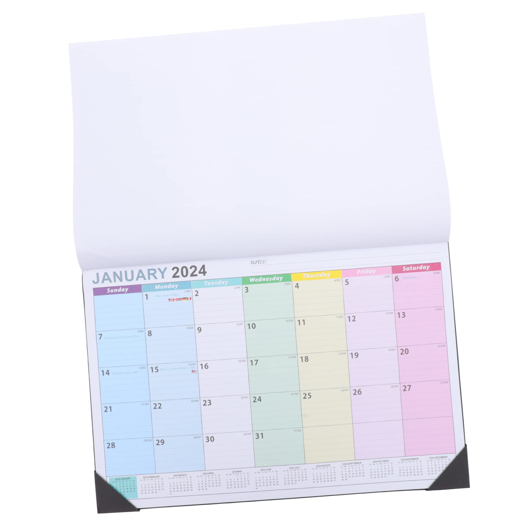 SEWACC 5stücke Wandkalender Monatlicher Planer Mit Abreißblättern Für Zuhause Und Büro Einfach Zu Leicht Und Langlebig Für Langfristige Planung