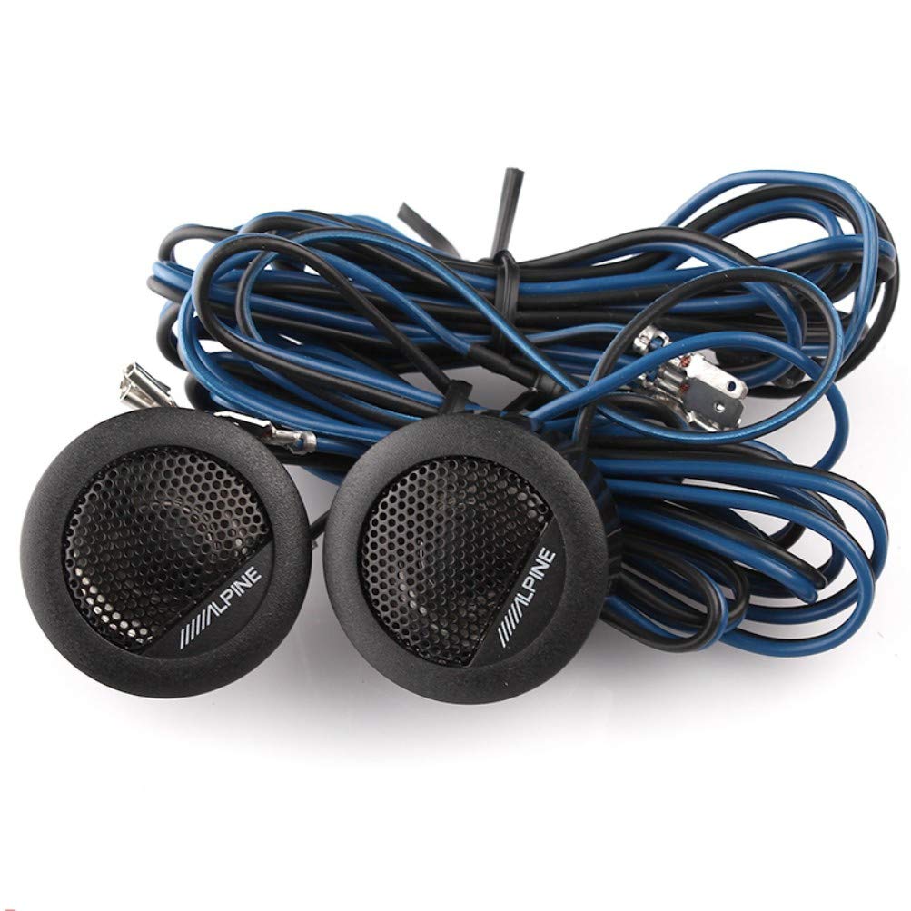1 kit système 2 Voies Alpine SXE-13CS 5,25" 13,00 cm 130 mm de diamètre 40 Watt rms 250 Watt Max 2 woofers 2 tweeters 4 ohm, la Paire