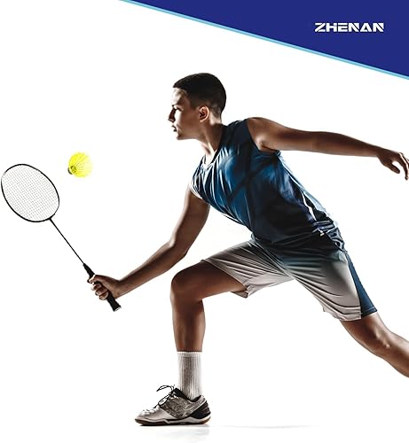 Miniatura 8 de Goose Feather Badminton Shuttlecocks,12 Pack Nylon Feather Badminton Birdies-Hight Speed Training Birdie Ball for Indoor and Outdoor Matches,Highly