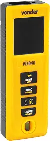 Medidor de distância a laser 40,0 m, VD 040, VONDER