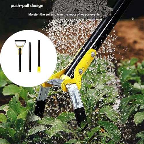Binette en acier inoxydable avec poignée ergonomique pour jardinage - 3