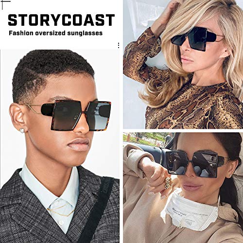 Buy STORYCOAST Oversized Square Sunglasses for Women Fashion Large