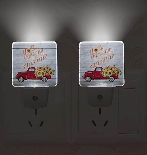 Miniatura 6 de Blue Dolphins - Luz nocturna LED enchufable, inteligente con sensor de atardecer a amanecer, luces nocturnas enchufables a la pared, luz nocturna de