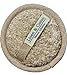 Produktbild Linen & Cotton Luxus Exfoliating Pad Scrubber Bath Body Massage Sponge Badeschwamm Duschschwamm Peeling-Schwamm AIRA, 60% Leinen 40% Baumwolle - 12cm (Natur/Beige)