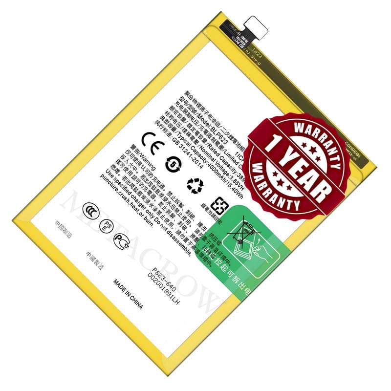 Image of Original BLP623 Battery Compatible for Oppo R9s Plus (CPH1611) | F3 Plus (CPH1613) - (4000mAh) - 1 Year Warranty JK1