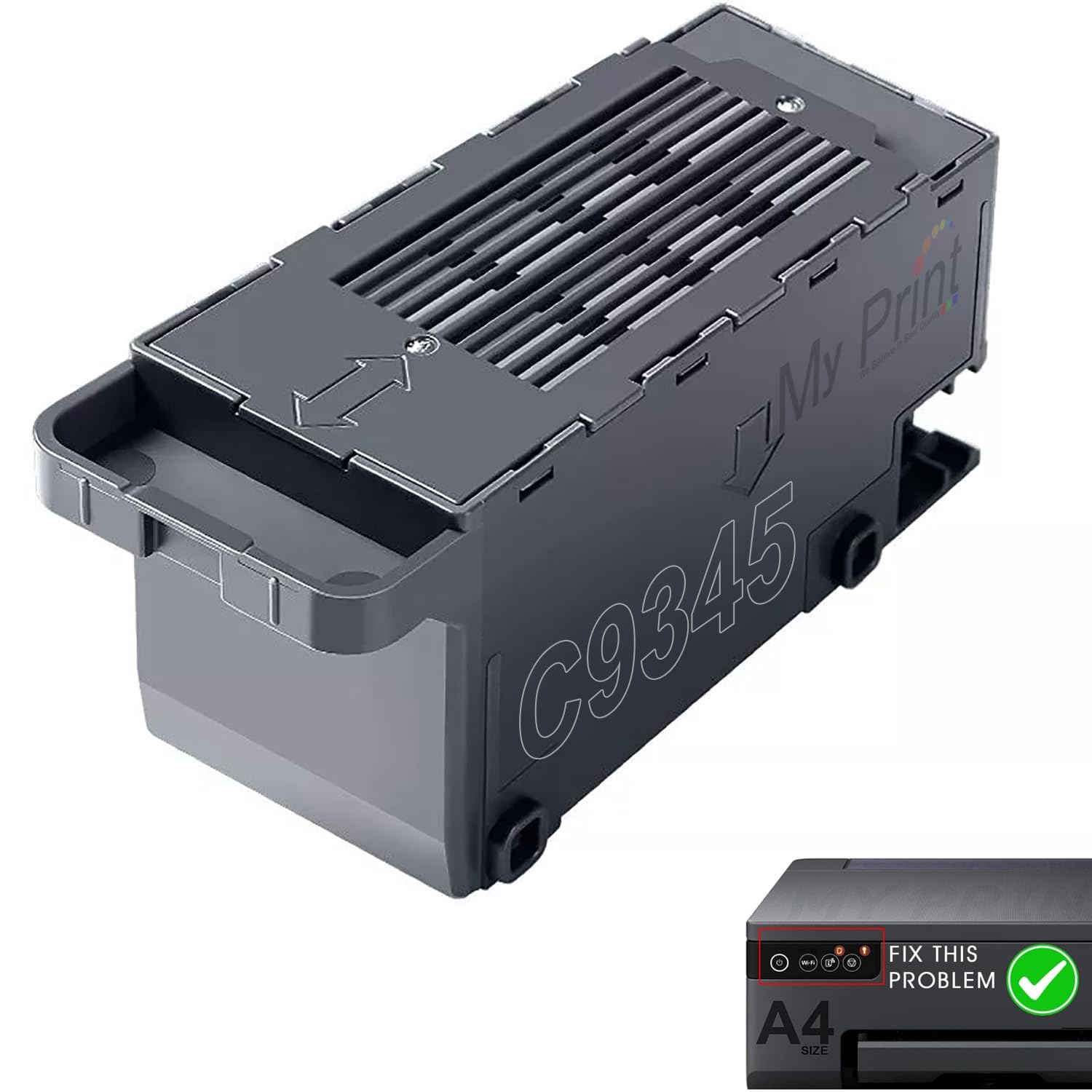 MY PRINT | L8050 Maintenance Box | C9345N Compatible for Epson | L18050 | L8180 | L15150, L15160 Pro ET-5880 ET-5850 ET-16600 ET-16650, ST-C8000, L15150, L15160