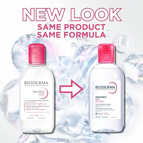 Miniatura 9 de Bioderma - Sensibio - H2O Micellar Water - Makeup Remover Cleanser - Face Cleanser for Sensitive Skin