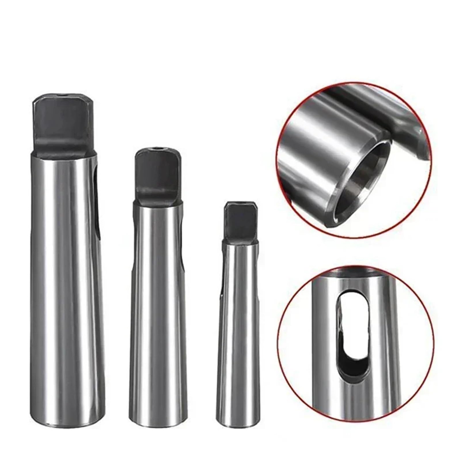 Morse'a tuleja redukcyjna, tuleja wiertnicza MT1, MT2, MT3, MT4, MT5, adapter stożkowy Arbor Morse'a, redukcja tulei wiertniczej, do tulejek stożkowych Morse'a, akcesoria trzpieniowe MT(MT5-MT2)