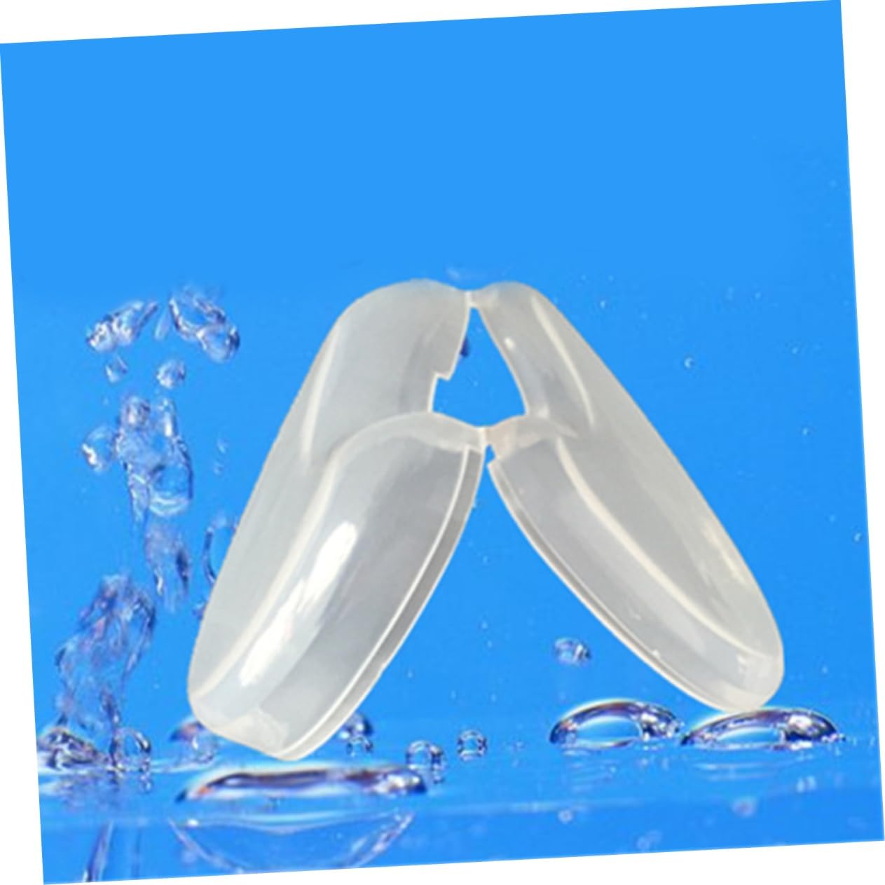 KOMBIUDA Case Box Cleaning and Storage Plastic Case Heart Shape Design for Beauty