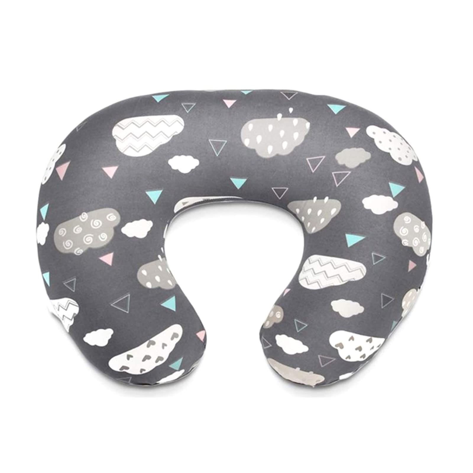 Fenohrefe Unisex Infant Grey Infant Nursing Pillow Cover Breastfeeding Pillow Slipcover Baby Nursing Pillow Slipcovers Cuddle Pillow Case Breastfeeding Pillow Cover Cotton