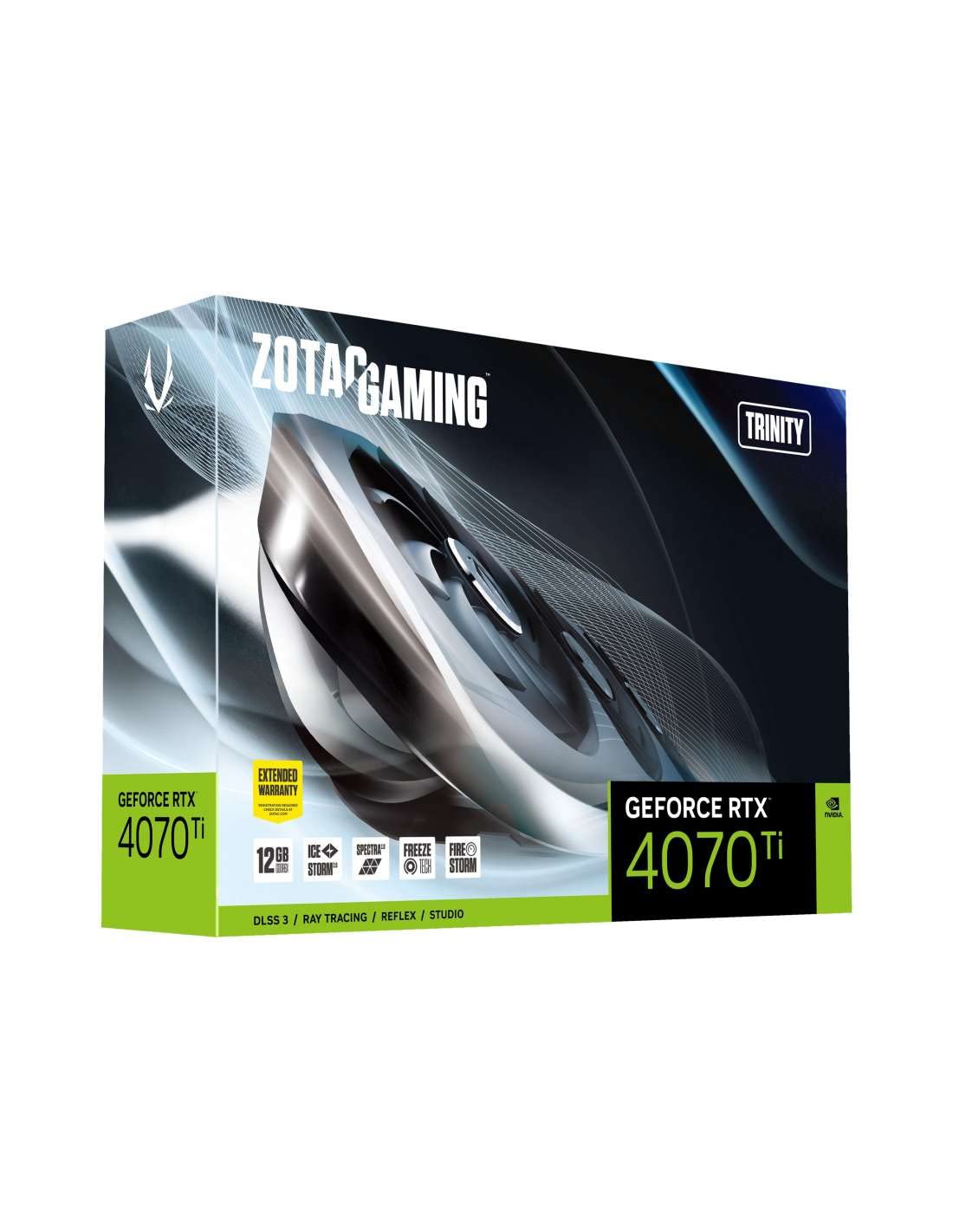 Zotac Karta graficzna Gaming GeForce RTX 4070 Ti Trinity 