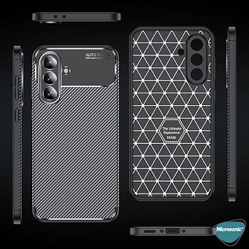 Microsonic Samsung Galaxy A36 Kılıf Legion Series Siyah [Galaxy A36 ile Uyumlu Kılıf - Siyah]
