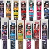 Blunt Black 19' Jumbo Hand Dipped Incense Sticks 30-Stick Packs - 6 Assorted Scents