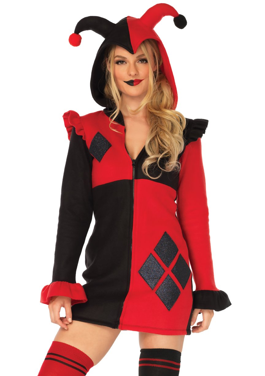 Adult Leg Avenue Cozy Harlequin Ladies Costume : Small