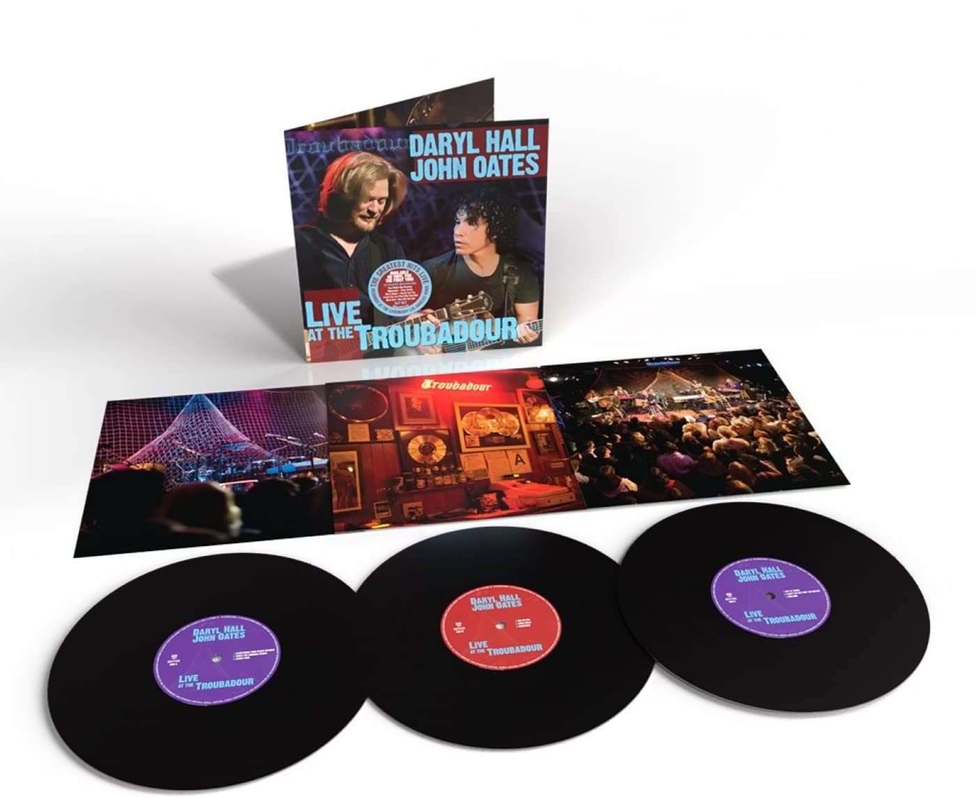 Daryl Hall John Oates - Live At The Troubadour (3× Vinyl LP 2021, Reissue)