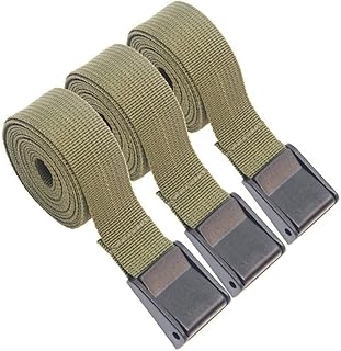 ULTECHNOVO Luggage Strap 3pcs Truck Straps Suitcase Straps Box Truck Straps Lashing Belt Tie Down Straps Camping Tie Straps Strapping Camouflage Heavy Duty Ratchet Straps