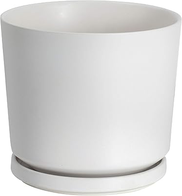 Amazon Ekirlin 植木鉢 陶器鉢 プランター 5号 受け皿付き 穴付き 白 おしゃれ 鉢 鉢植え インテリア 部屋 オフィス 室内 飾り 観葉植物 多肉植物 15cm 鉢 Amazon Ekirlin 植木鉢 陶器鉢 プランター 5号 受け皿付き 穴付き 白 おしゃれ 鉢 鉢植え インテリア 部屋 オフィス 室内 飾り 観葉植物 多肉植物 15cm 鉢