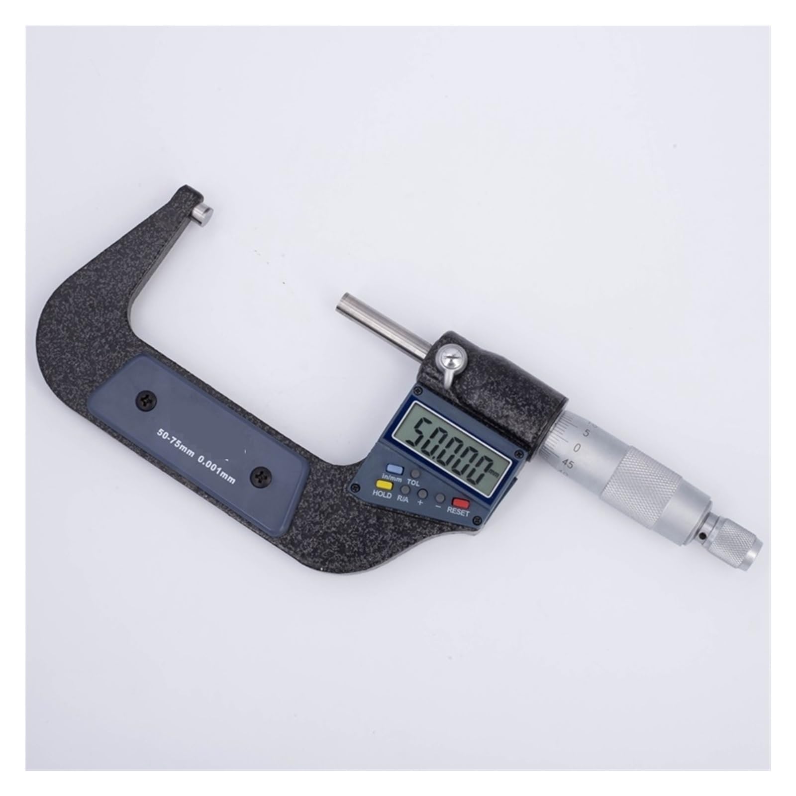 0.001mm mikrometr cyfrowy 0-100mm elektroniczne mikrometry zewnętrzne chromowana suwmiarka narzędzia pomiarowe 0-25-50-75-100mm, Ciężki obowiązek(75-100mm)
